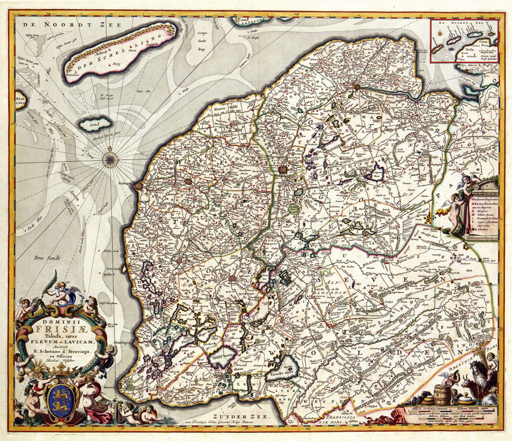 Heerlijkheid Friesland 1680 Schotanus a Sterringa